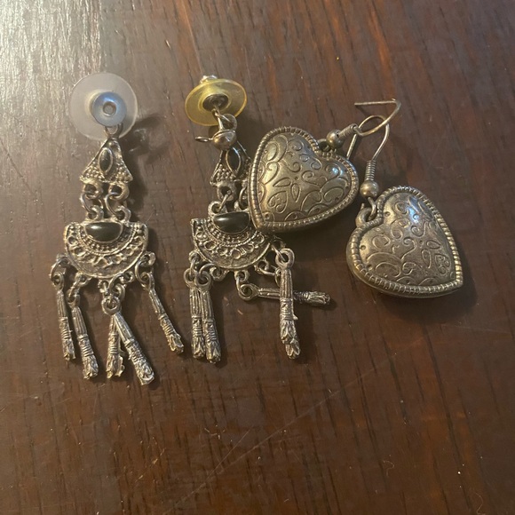 Vintage lot of earrings various styles - Picture 8 of 13